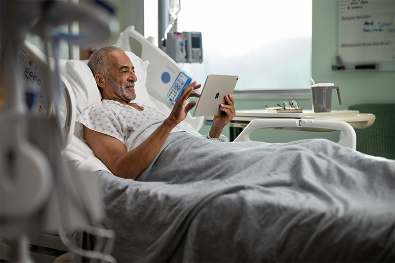 Gesundheitswesen 4 4_Patienten_Channel-iPad-Patient-Experience